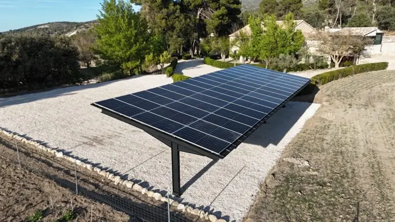 Pérgola solar